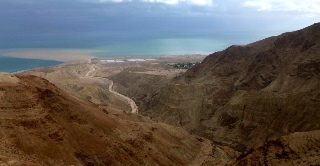 ústí řeky do Mrtvého moře