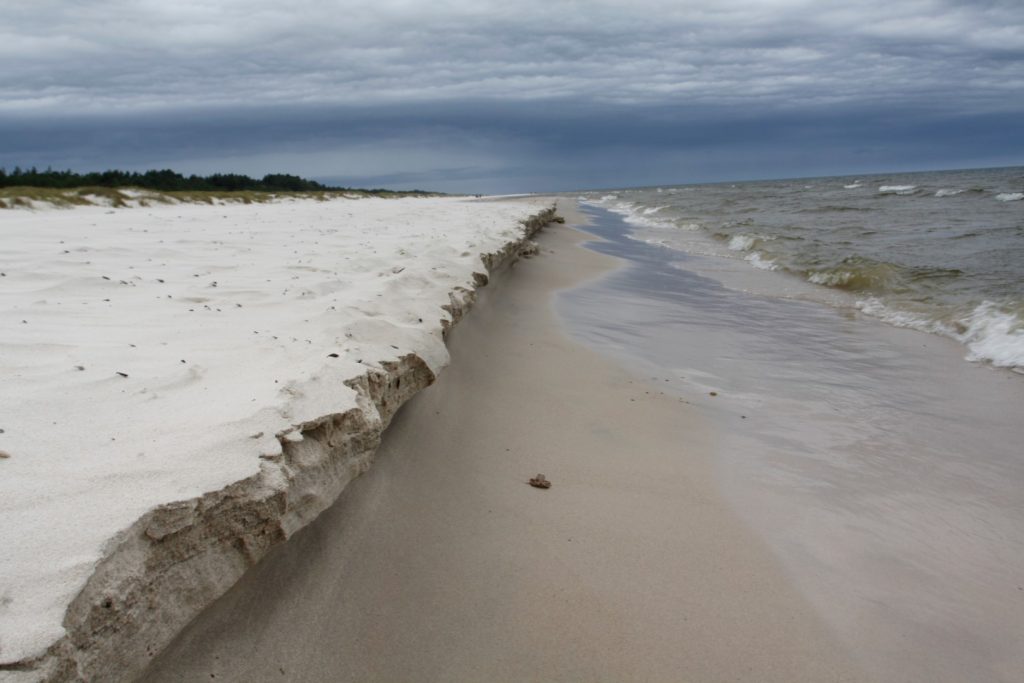 baltské pobřeží - písečné duny - Slowinský NP
