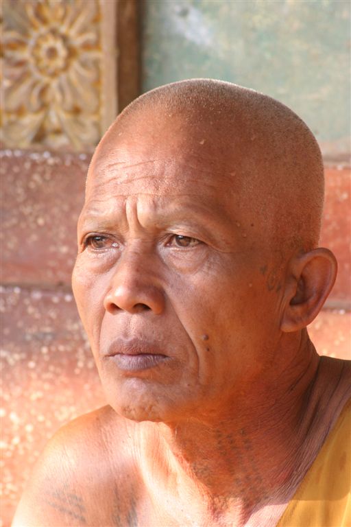 Mnich Angkor Kambodža