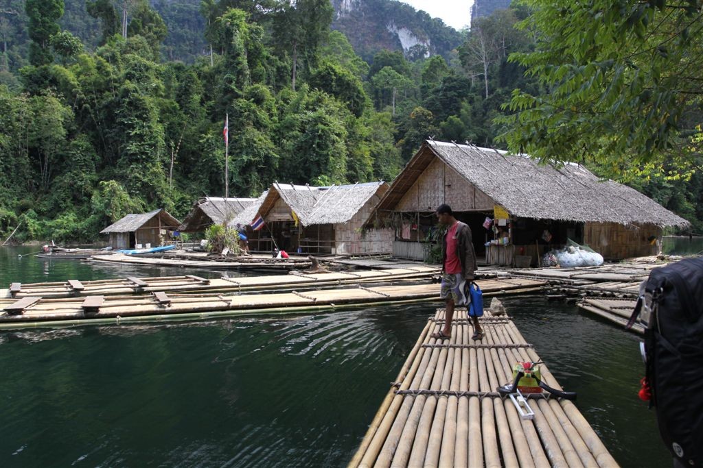 plovoucí resort Khao Sok