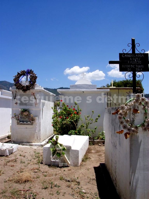 Guatemala - hřbitov