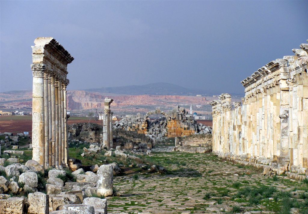 Apamea Sýrie