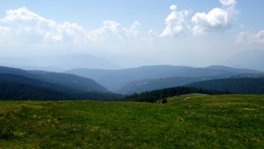 Stoanerne Mandln- pohled na okolní hory