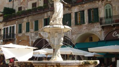 Verona náměstí Piazza Erbe