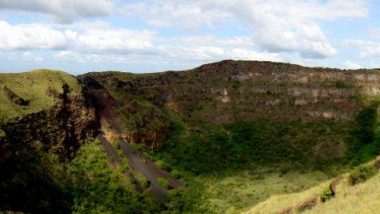 kráter vulkánu Nindirí