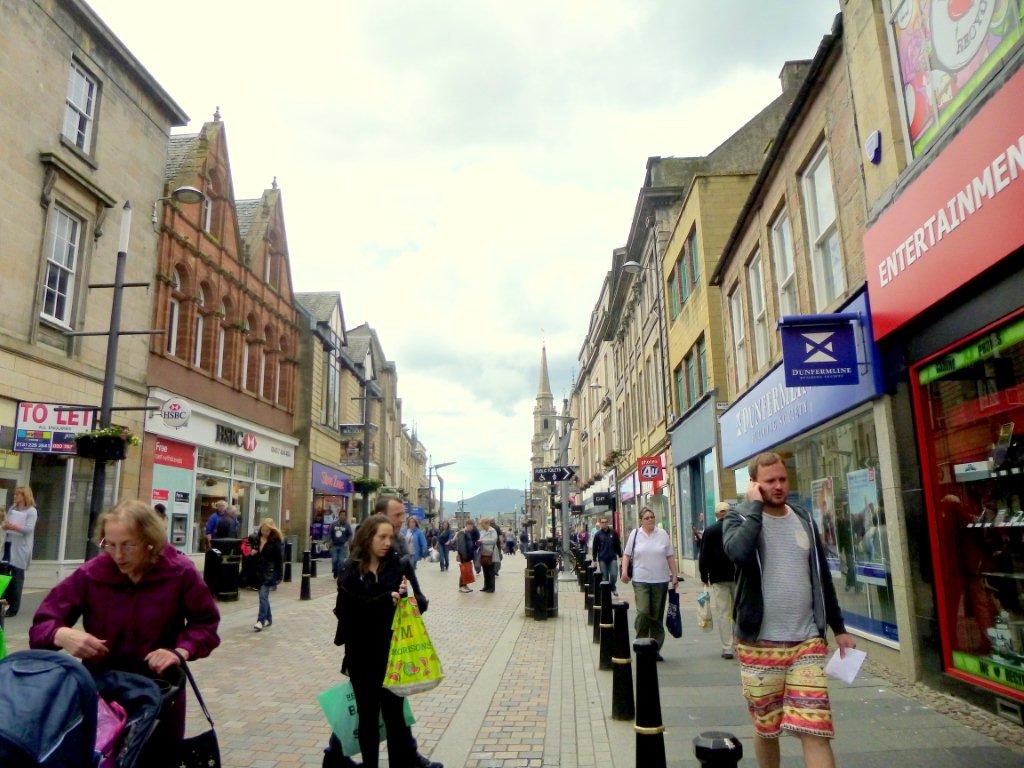 Nákupy v Inverness