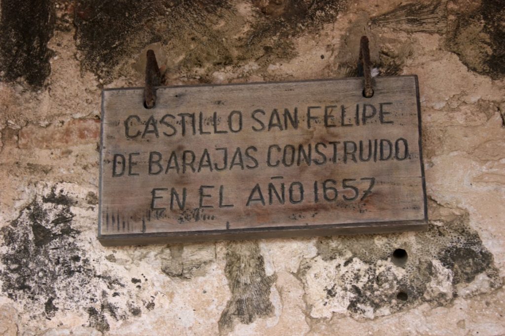 Pevnost v Cartageně - Castillo de San Felipe de Barajas, Kolumbie Pevnost Castillo de San Felipe de Barajas
