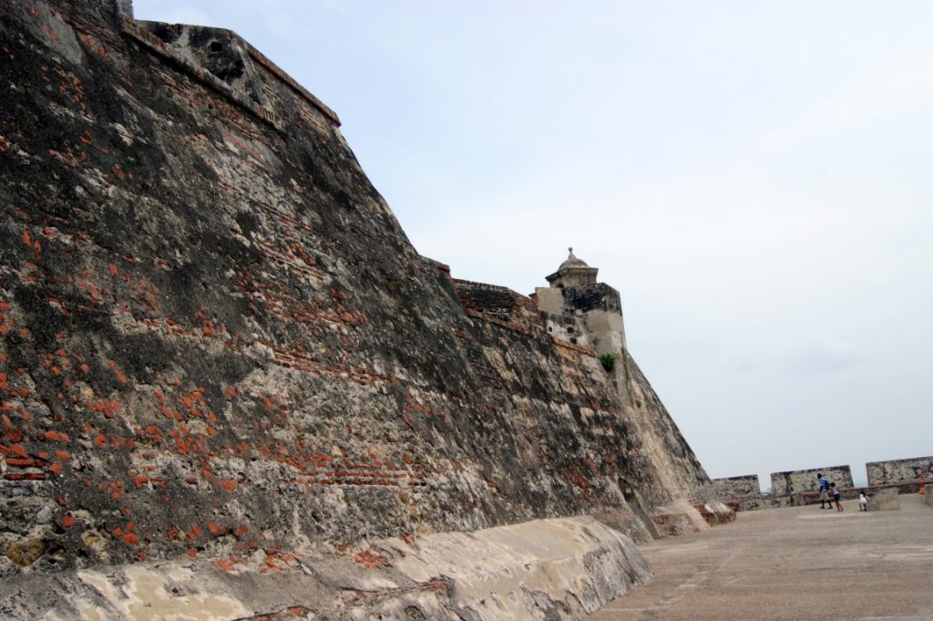 Pevnost v Cartageně - Castillo de San Felipe de Barajas, Kolumbie Pevnost Castillo de San Felipe de Barajas