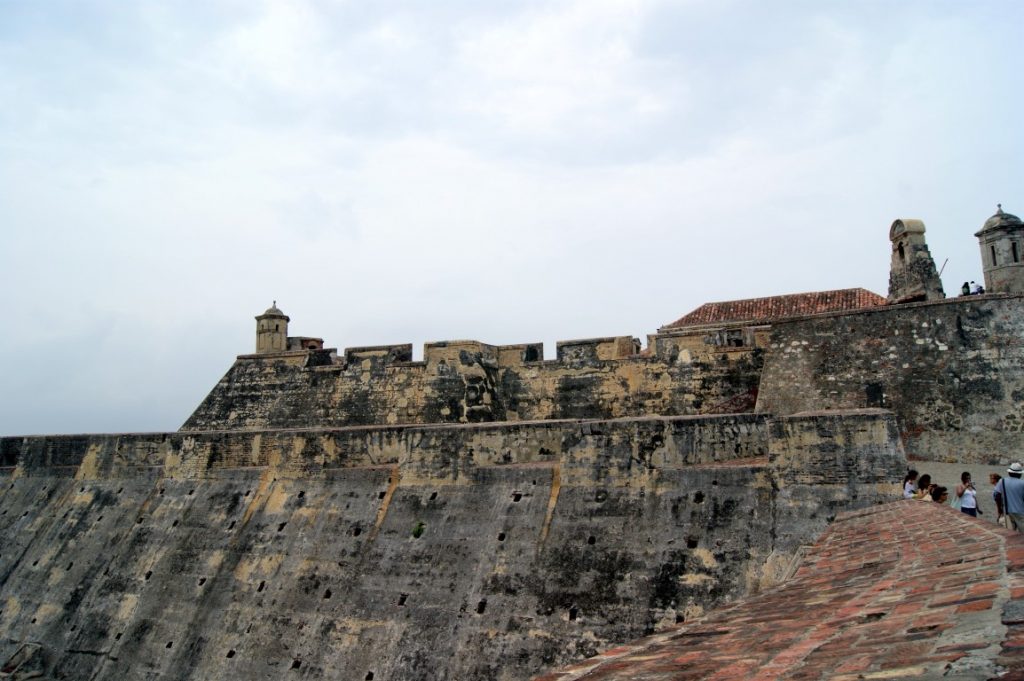 Pevnost v Cartageně - Castillo de San Felipe de Barajas, Kolumbie Pevnost Castillo de San Felipe de Barajas
