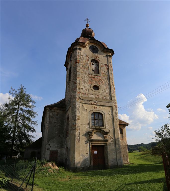 Rynoltice kostel sv Bartoloměje