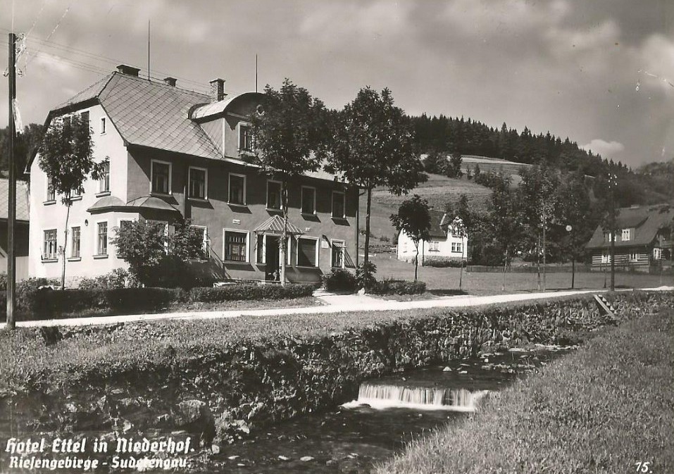 hotel Ettel dříve