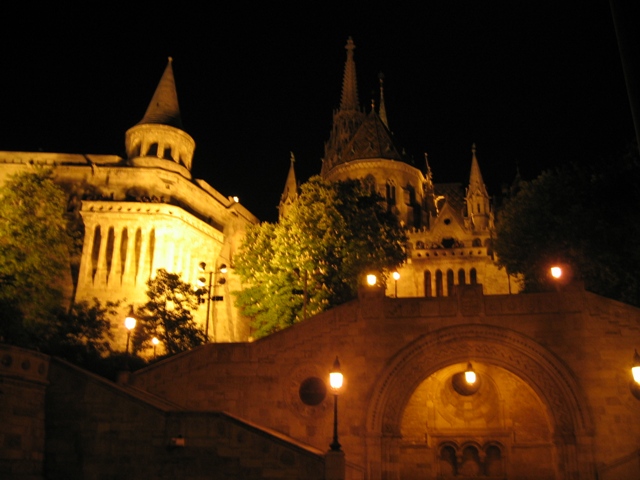 Noční Budapešť Budapešť v noci