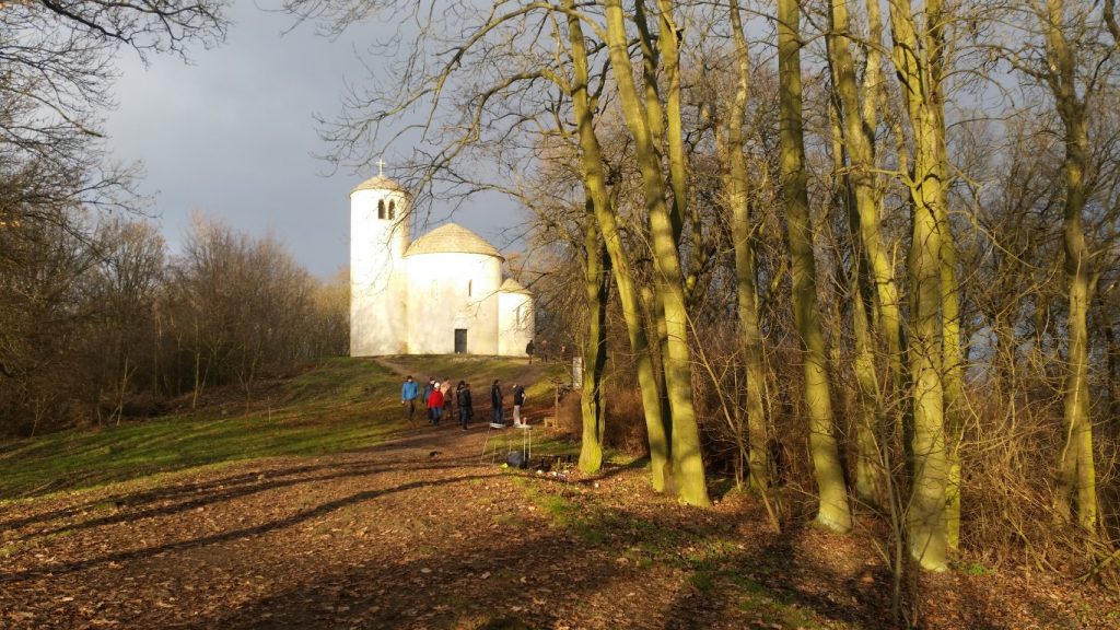 kostelík sv. Jiří - hora Říp