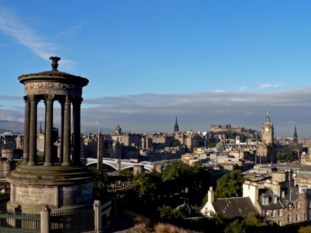 pohled z Calton_Hill
