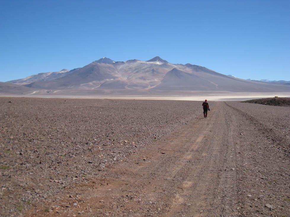 v poušti Atacama