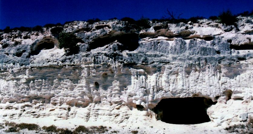 doly na vápenec Robben Island