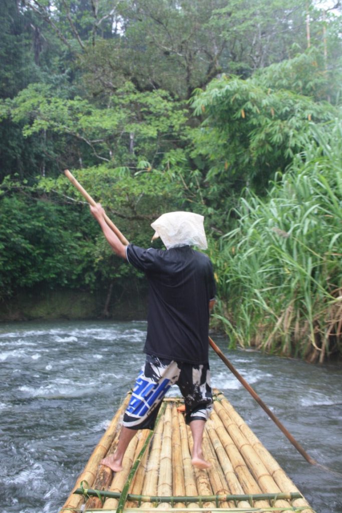 bambusové rafty Ambit river