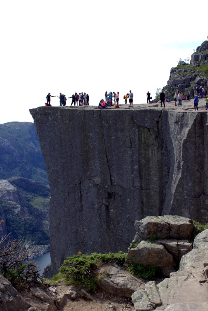 Na vrcholu Pulpit Rock