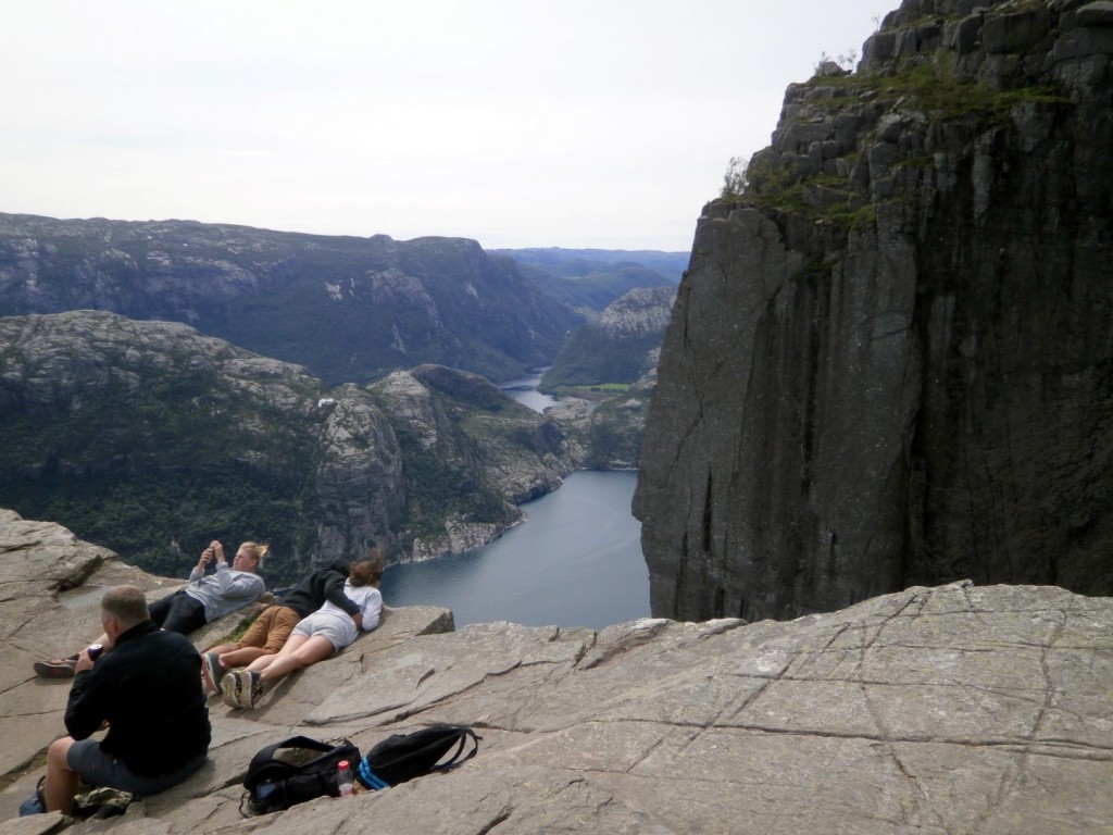 Na vrcholu Pulpit Rock