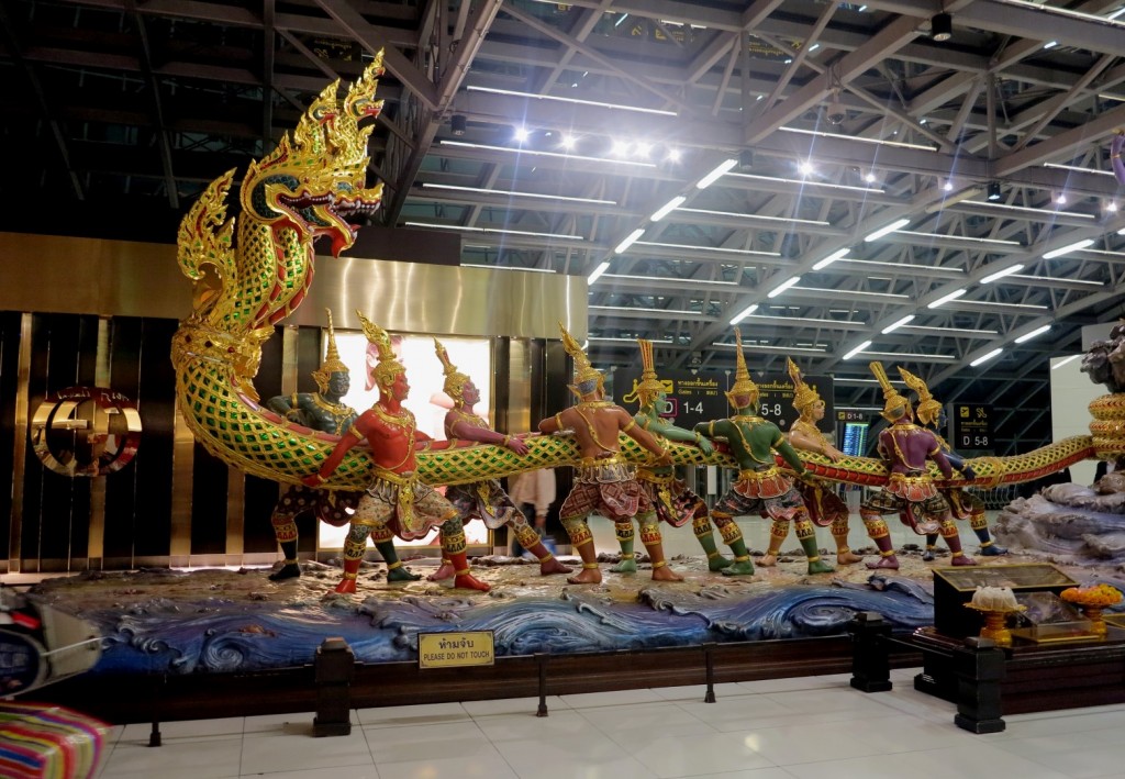 Suvarnabhumi - letiště Bangkok