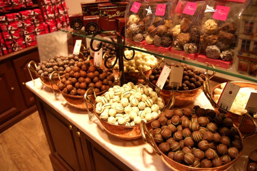 Belgické pralinky