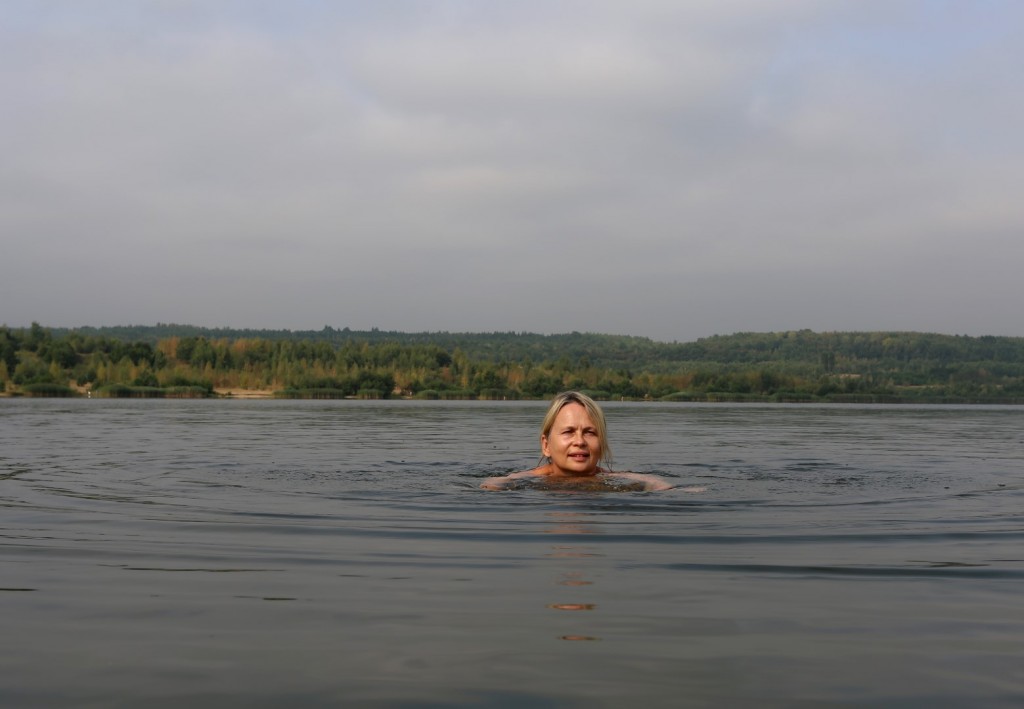 Olbersdorfer See z druhé strany