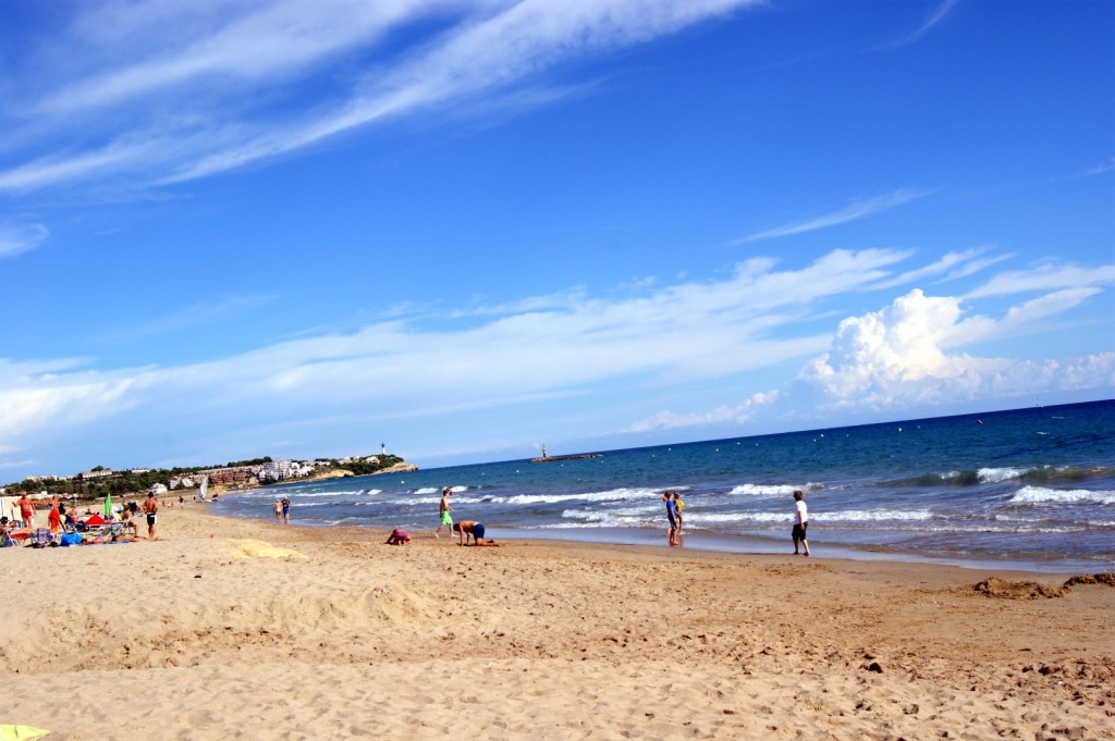 pláž Tarragona Tamarit