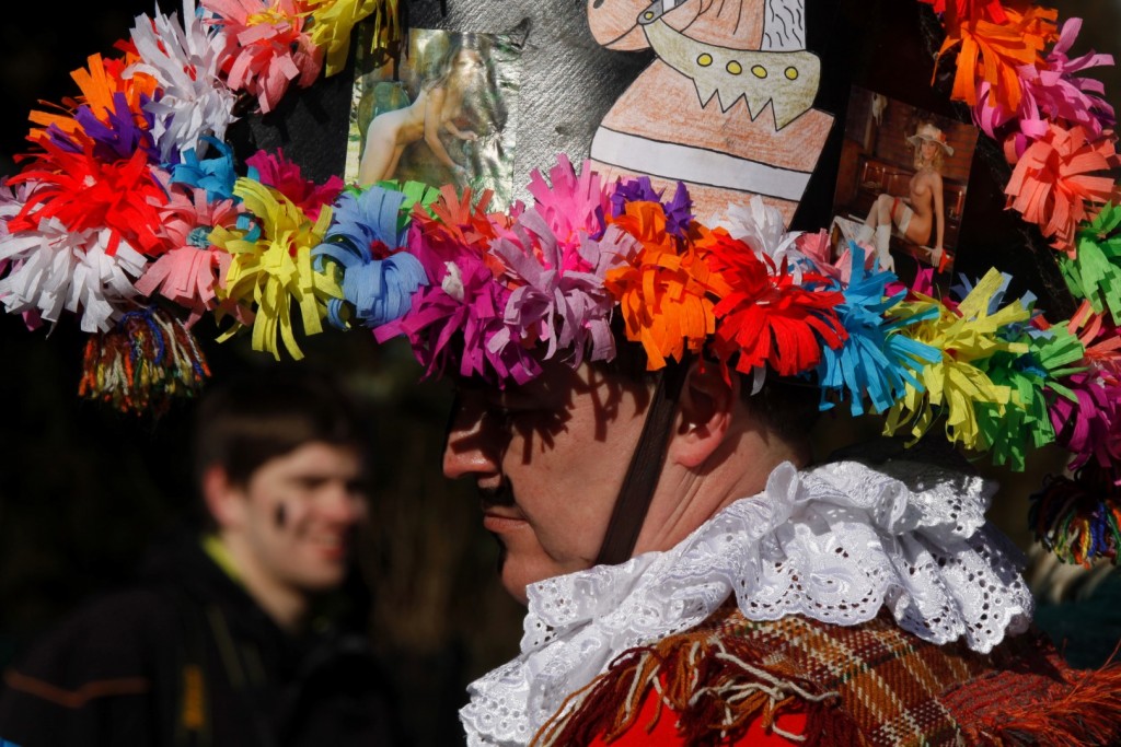 Masopustní průvod masek Vortová Unesco