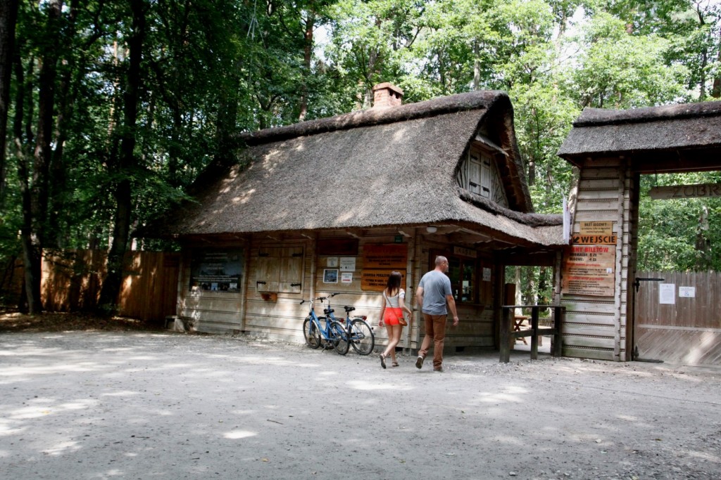 Wolinský národní park - stanice zubrů