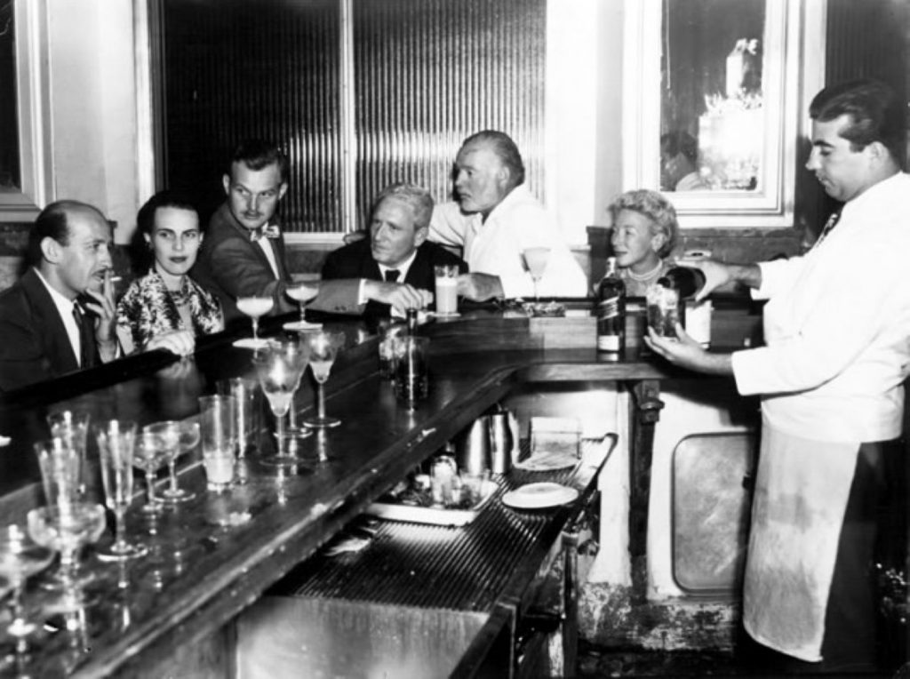 Hemingway v La Floridita