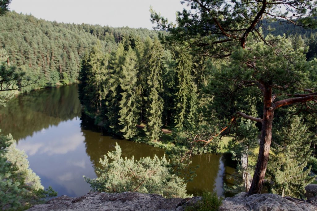 Na vyhlídce - vodní dílo Vřesník