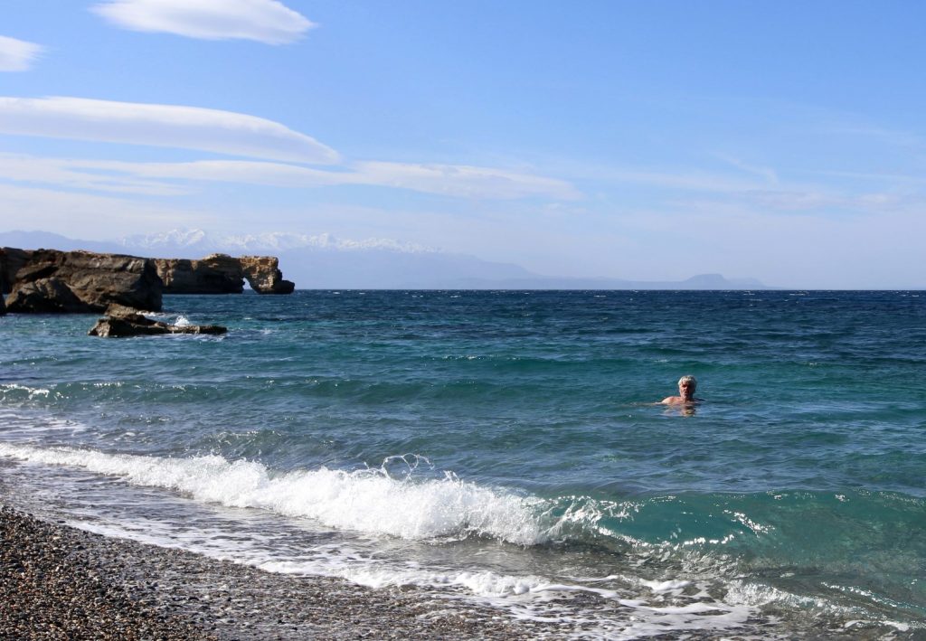 únor Gerapotamos beach