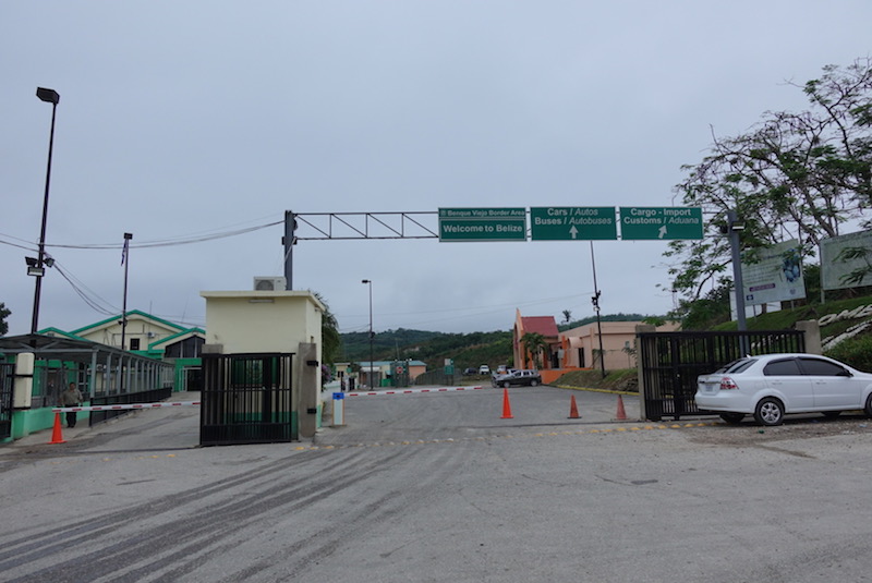 hranice mezi Guatemalou a Belize